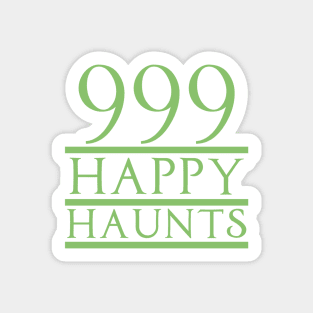 999 Happy Haunts Sticker